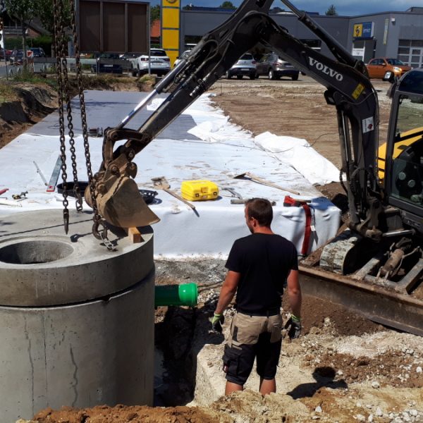 Schachtbauwerk Schachtbau